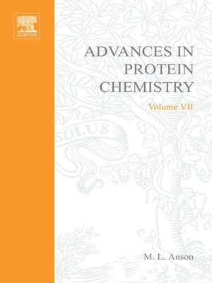 cover image of Advances in Protein Chemistry